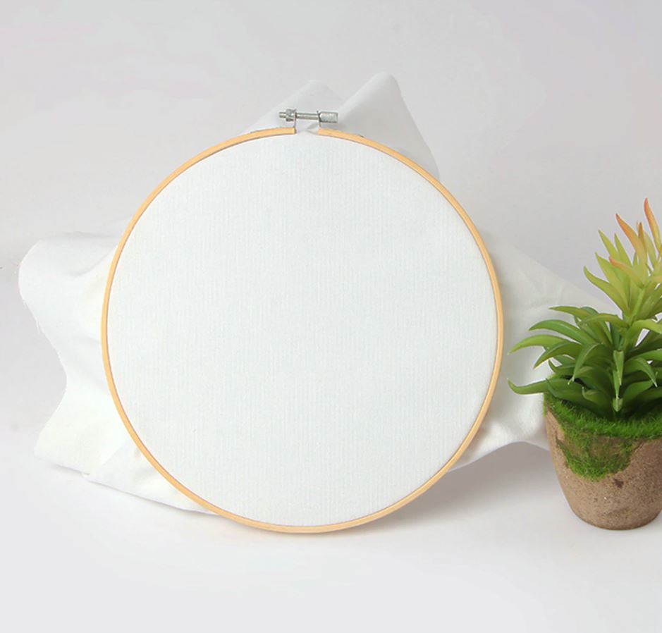 15cm Embroidery Hoop Bamboo Wooden kit 6 Inch Cross Stitch DIY