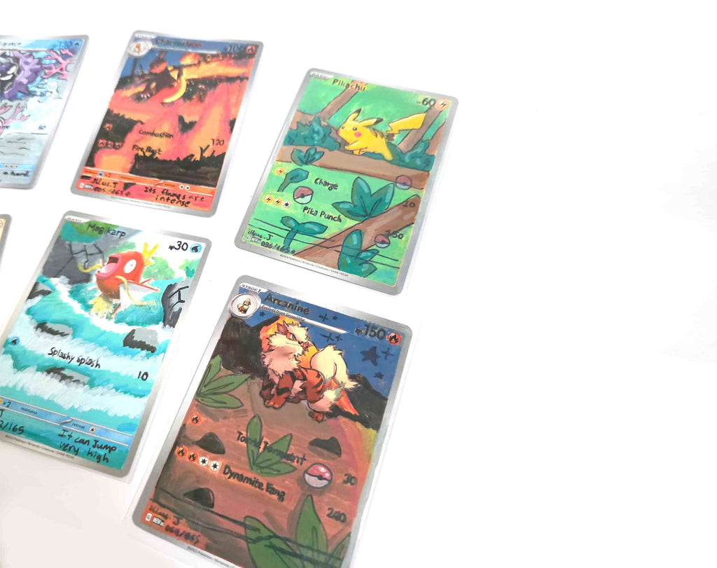 pokemon card sneasel Custom Pokemon Full Art Cards l Hanpainted Fan Art Collectibles – Cloud Den