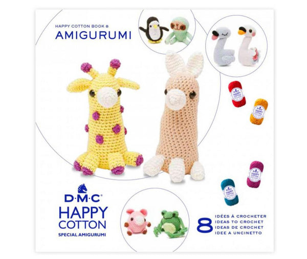 Happy Cotton Book 15, Transport Amigurumi Crochet Patterns - DMC