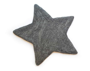 Star Felt Rug | Charcoal Grey