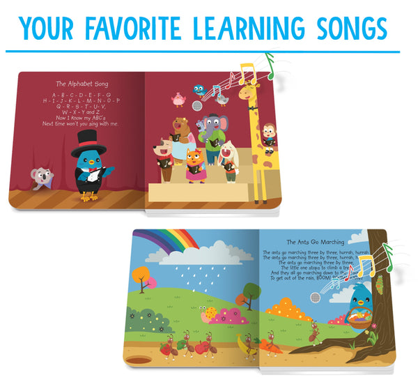 Ditty Bird Learning Songs Musical Book_Educational Music Toy